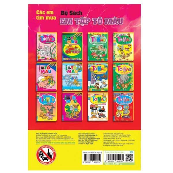 Em Tập Tô Màu - Chủ Đề Siêu Anh Hùng
