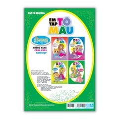 Em Tập Tô Màu - Công Chúa Lộng Lẫy