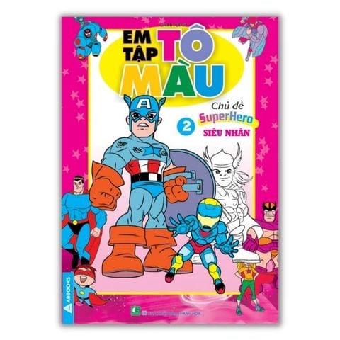 Em Tập Tô Màu - Supper Hero - Siêu Nhân 2