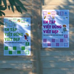 Luyện Tay Cầm Bút - Theo Chương Trình SGK Mới - Em Tập Viết Đúng Viết Đẹp 1- Combo 3 cuốn