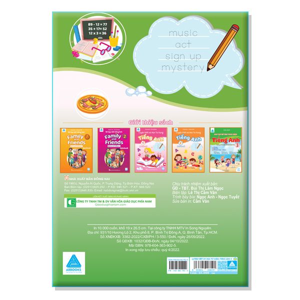 Luyện Viết Và Học Từ Vựng Tiếng Anh 3 Notebook