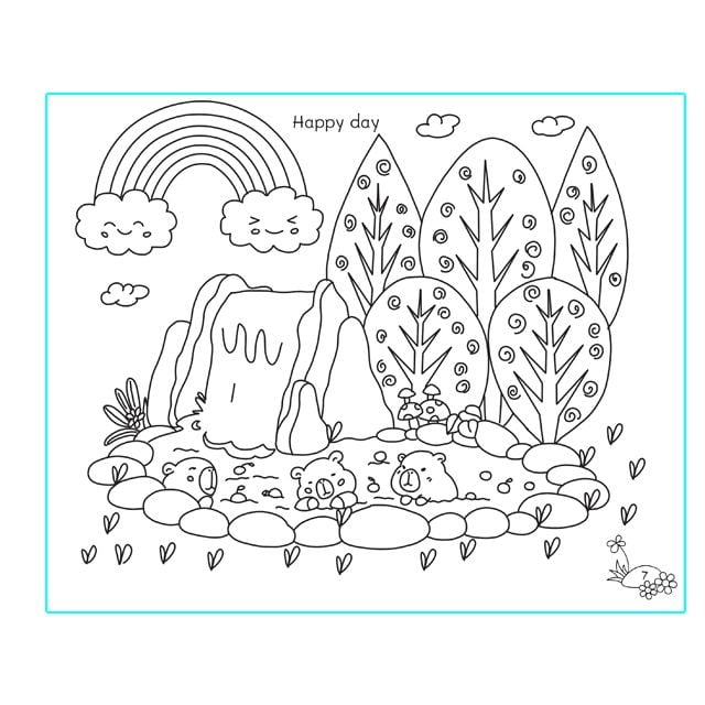 Sách - Don't Worry, Tớ là Capy! - Cuốn sách tô màu tuyệt vời giúp bạn tìm thấy niềm vui đơn giản