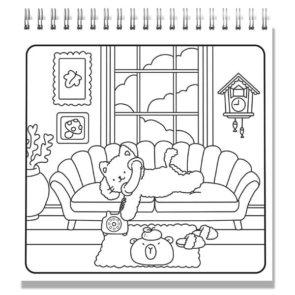 Sách tô màu - ABBOOKS - Thị Trấn Mèo KAPI