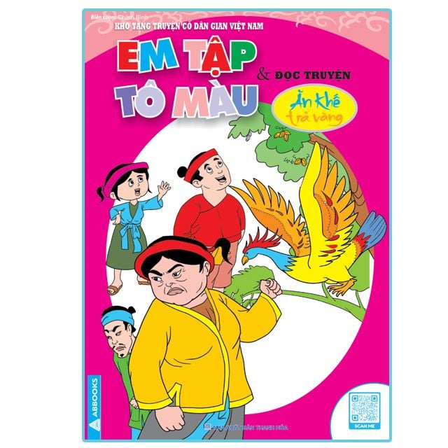 Em Tập Tô Màu Và Đọc Truyện Kho Tàng Truyện Cổ Dân Gian Việt Nam