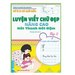 Vở Ô Ly Có Chữ Mẫu - Luyện Viết Chữ Đẹp - Nâng Cao -Tập 2