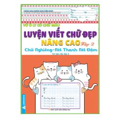 Vở Ô Ly Có Chữ Mẫu - Luyện Viết Chữ Đẹp - Chữ Nghiêng, Nâng Cao -Tập 2