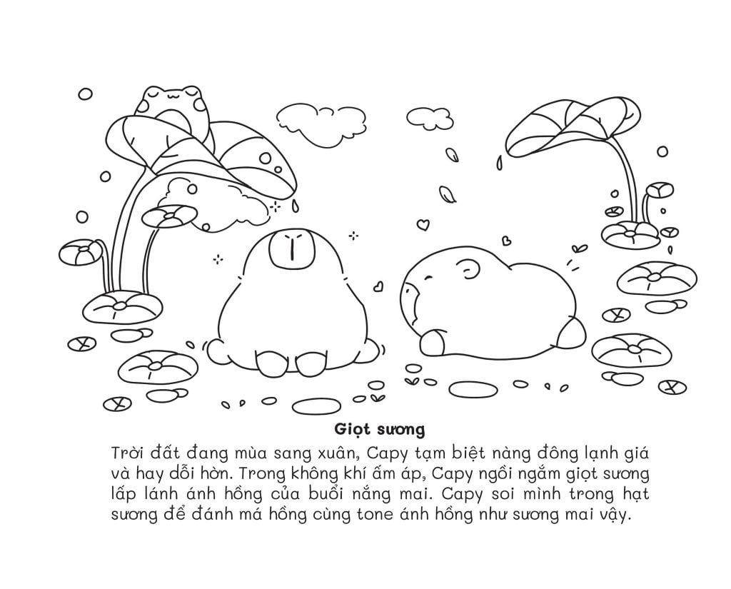 Sách Capybara Happy Everyday - Hạnh Phúc Mỗi Ngày ABBOOKS