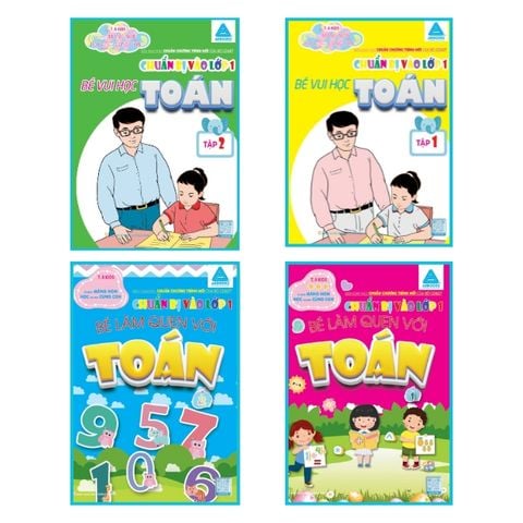 Bé Làm Quen Với Toán - Bé Vui Học Toán 1+2 - Chuẩn Bị Vào Lớp 1