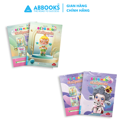Sách - Bé tô màu ABBOOKS - Skullpanda cá tính, đáng yêu - Bộ 2 cuốn