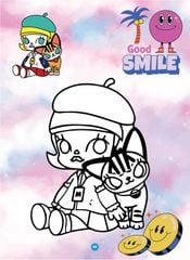 Sách - Bé tô màu - Chủ đề: Molly dạo chơi, Molly khám phá, Kuromi