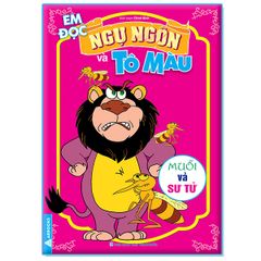 Em Đọc Ngụ Ngôn Và Tô Màu - Muỗi Và Sư Tử