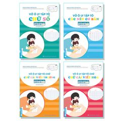 Vở Ô Ly Tập Tô Các Nét Cơ Bản - Dành Cho Bé Chuẩn Bị Vào Lớp 1