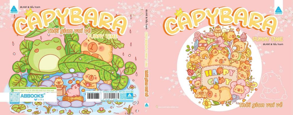 Sách - Capypara - Funny Time - Thời gian vui vẻ