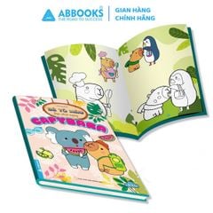 Sách - Bé tô màu - Dạo chơi cùng Capybara