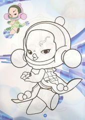 Sách - Bé tô màu ABBOOKS - Skullpanda cá tính, đáng yêu - Bộ 2 cuốn