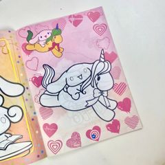 Sách - Bé tô màu ABBOOKS  - Cinnamoroll Chăm Ngoan, Dạo chơi trong rừng - Bộ 2 cuốn