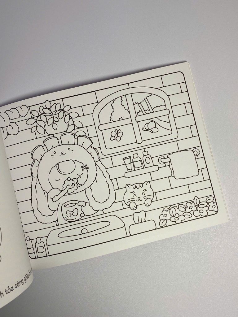 Sách tô màu - ABBOOKS - Baby Three Lucky Everyday
