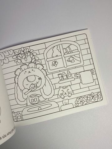 Sách tô màu - ABBOOKS - Baby Three Lucky Everyday