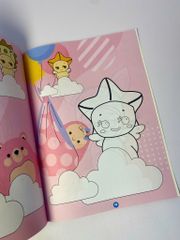 Sách tô màu cho bé - Thiên Thần Sony - Sony mũ động vật, Sony mũ trái cây  - ABBOOKS