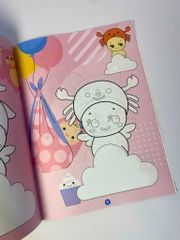 Sách tô màu cho bé - Thiên Thần Sony - Sony mũ động vật, Sony mũ trái cây  - ABBOOKS