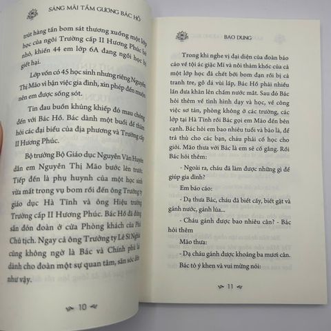 Sách Văn Học - Tấm Gương Sáng Mãi Bác Hồ – Bao Dung