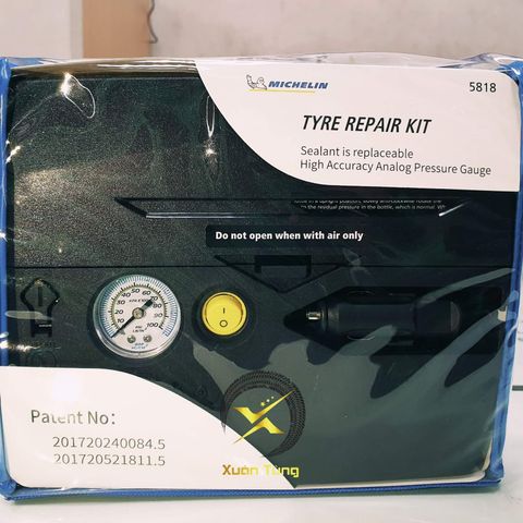 Bơm kèm keo tự vá MICHELIN 5818