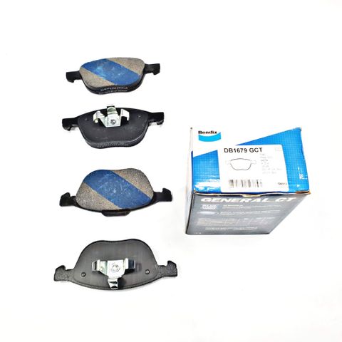 Má phanh trước FORD Focus 1.6/1.8/2.0 ; Focus 1.5 ; EcoSport 1.5 ; Ford EcoSport 1.0 ; MAZDA 3 1.6/2.0 , MSP : DB1679 GCT