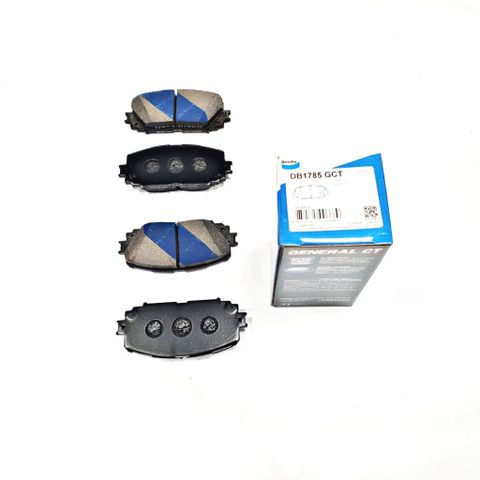 Má phanh trước TOYOTA Vios 1.5 ; Yaris (w/ ABS) 1.5 / 1.3 , MSP : DB1785 GCT