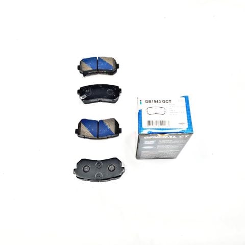 Má phanh sau KIA Forte 1.6 , Forte Koup 2.0 /Cerato Koup 2.0 ; Rio 1.4 ; HYUNDAI i30 1.6 , I20 1.4 ; Tucson 2.0 , Sonata 2.0 , MSP : DB1943 GCT