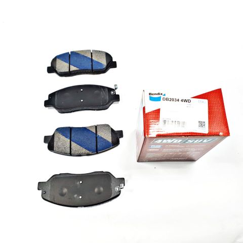 Má phanh trước HYUNDAI  Sorento 2.2 / 2.4 (09 -);  Santa Fe 2.2 (06-08);  Santa Fe 2.4 (10-);  Santa Fe 2.2 (10-15);  Santa Fe  (17-) , MSP : DB2034 4WD