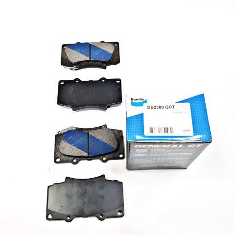Má phanh trước TOYOTA Fortuner 2.4, 2.8 ( 16 - );  Hilux 2.8 (16-) , MSP : DB2380 GCT