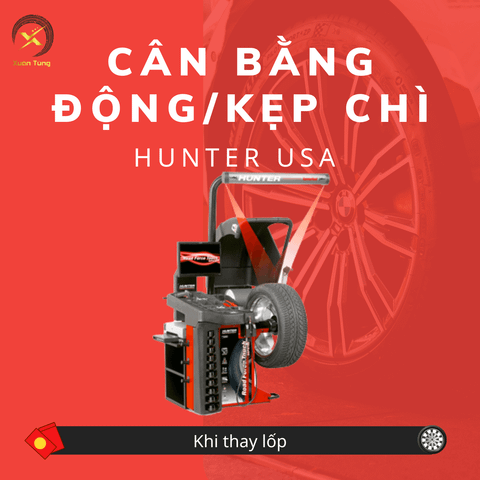 Cân bằng kẹp chì vành 18 - 19