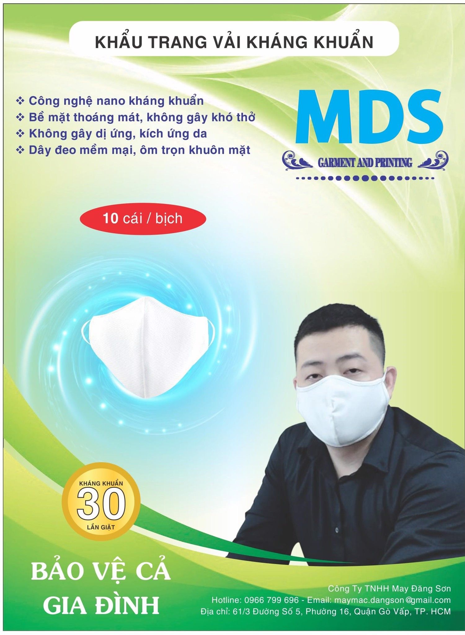  Khẩu Trang Phòng Dịch 