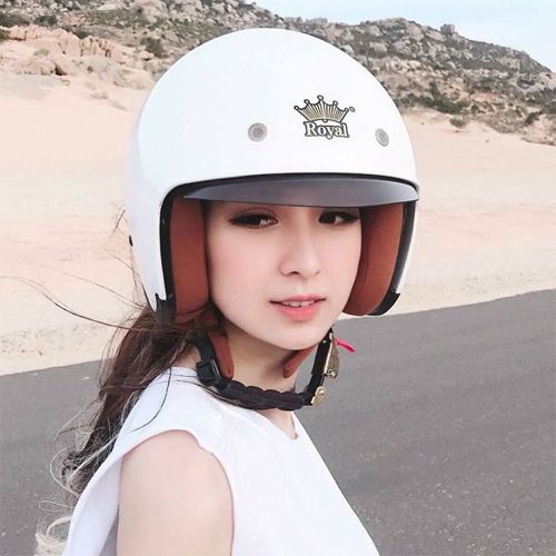  Nón bảo hiểm 3/4 đầu 