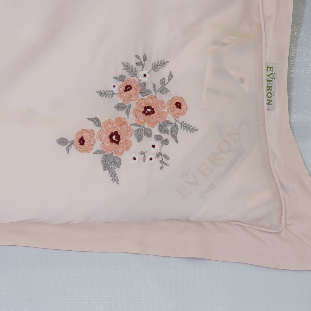 Vỏ gối Everon Tencel EST22034 Thêu hoa