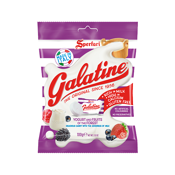 Kẹo Sữa vị sữa chua và trái cây rừng Galatine