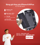  Thay pin iPhone 6 Plus 