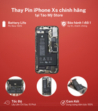  Thay pin iPhone Xs chính hãng 