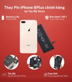  Thay pin iPhone 8Plus 