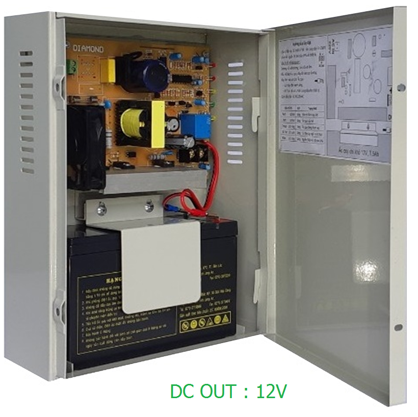 Nguồn lưu điện DIAMOND DC 12V-5A