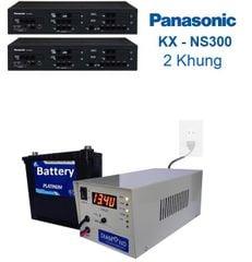 Bộ lưu điện tổng đài Panasonic NS300+NS320 : DIAMOND  DA – NS300, 2 khung