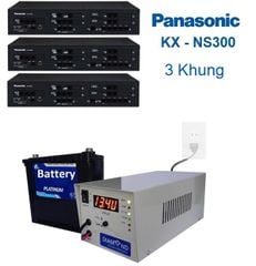 Bộ lưu điện tổng đài Panasonic KX-NS300(3-Khung)