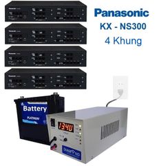 Bộ lưu điện tổng đài Panasonic KX-NS300(4 Khung)