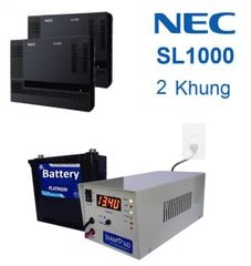 Bộ lưu điện tổng đài NEC SL1000(2 Khung)