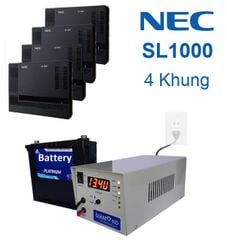 Bộ lưu điện tổng đài NEC SL1000(4 Khung)