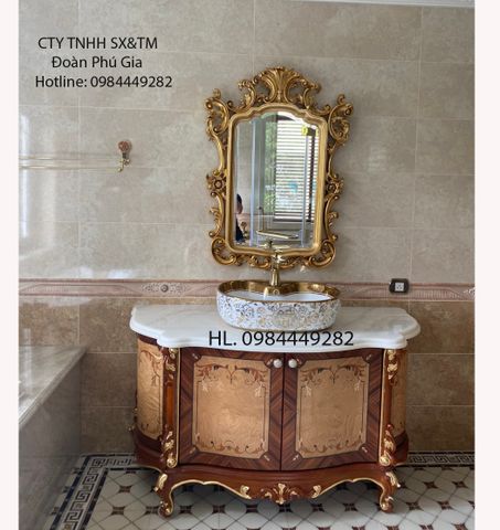  Tủ lavabo cổ điển cao cấp 