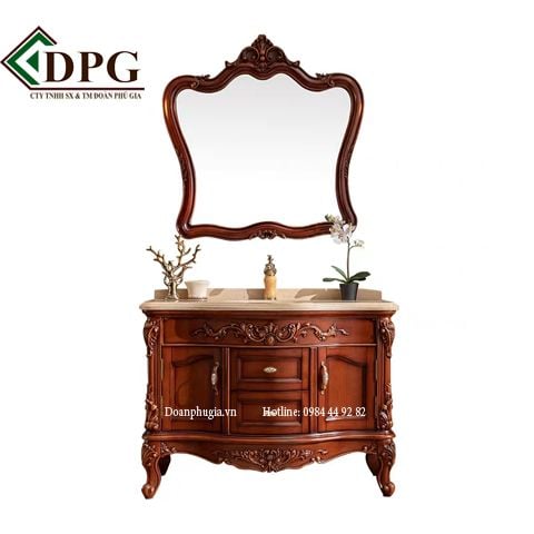 tủ lavabo gỗ