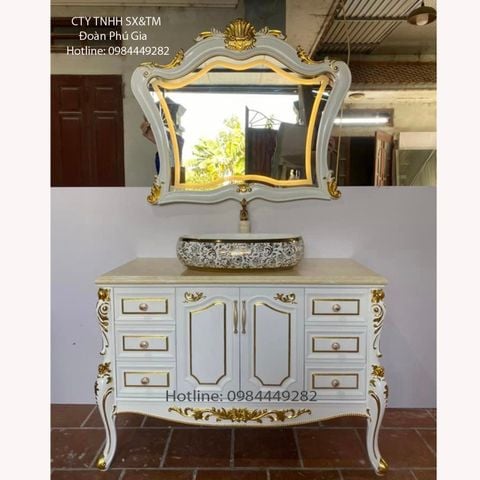  XƯỞNG SẢN XUẤT TỦ LAVABO CỔ ĐIỂN 