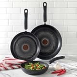  Set 3 Size Chảo Chống Dính T-Fal Titanium Non-Stick Fry Pan Set 