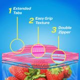  Túi Ziploc Đa Năng Nhiều Size Ziploc Variety 347 Cái 